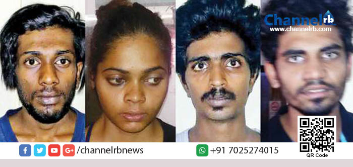 You are currently viewing കൊച്ചിയില്‍ കഞ്ചാവുമായി യുവതിയടക്കം നാലു പേര്‍ പിടിയില്‍