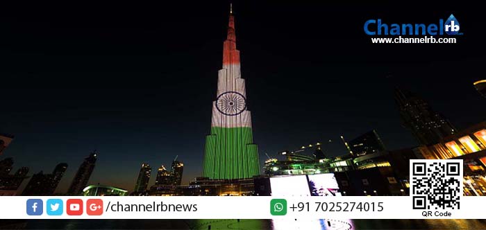 You are currently viewing ഇന്ത്യയ്ക്ക് റിപ്പബ്ലിക്ക് ദിനാശംസകള്‍ നേര്‍ന്ന് ബുര്‍ജ്ജ് ഖലീഫ്.