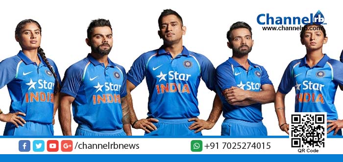 You are currently viewing ഇന്ത്യന്‍ ക്രിക്കറ്റിന് പുതിയ ജേഴ്‌സി.