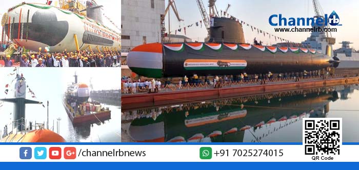 You are currently viewing ഇന്ത്യയ്ക്ക് അഭിമാനമായി മാറാന്‍ രണ്ടാം സ്‌കോര്‍പ്പിയോണ്‍ മുങ്ങിക്കപ്പല്‍ നീറ്റിലിറക്കി.