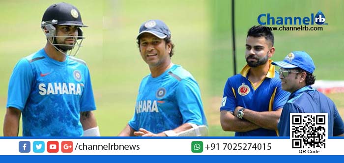 You are currently viewing സച്ചിന്റെ റെക്കോര്‍ഡുകള്‍ തനിക്കൊരു സ്വപ്‌നം മാത്രം – കൊഹ്‌ലി