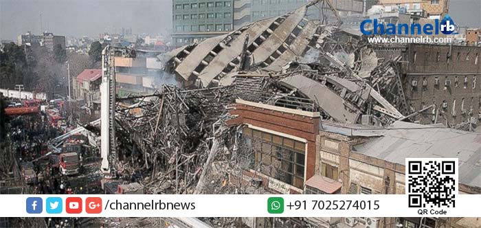 You are currently viewing ടെഹ്‌റാനില്‍ വാണിജ്യ കേന്ദ്രത്തിന് തീപിടിച്ച് 30 തോളം പേര്‍ മരിച്ചു.