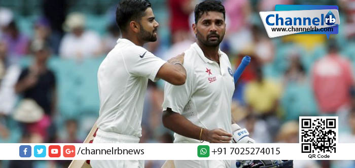 You are currently viewing സെഞ്ച്വറി തിളക്കത്തില്‍ മുരളി വിജയിയും കോലിയും.