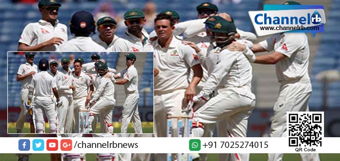 You are currently viewing 105 റണ്‍സിന് ഇന്ത്യ ഓള്‍ ഔട്ട്; ഓസിസിന് 201 ന്റെ ലീഡ്.