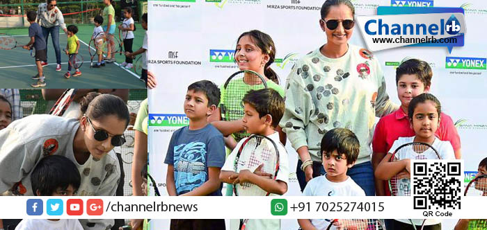 You are currently viewing അടുത്ത സാനിയയെ വാര്‍ത്തെടുക്കാന്‍ കുട്ടികള്‍ക്കായുള്ള ടെന്നീസ് അക്കാദമിയുമായി സാനിയ മിര്‍സ.