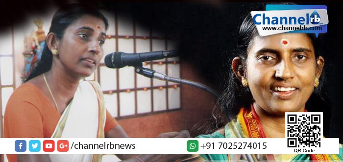 You are currently viewing കേരളത്തെ രാമരാജ്യമാക്കുകയാണ് ലക്ഷ്യം: വിവാദ പരാമര്‍ശവുമായി വീണ്ടും ശശികല ടീച്ചര്‍ ; ഇത്തവണ ഉന്നംവെച്ചത് പിണറായിയേ…