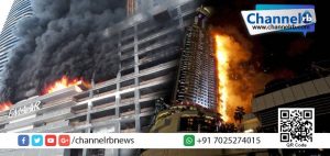 Read more about the article ബുര്‍ജ് ഖലീഫയ്ക്കു സമീപമുള്ള കെട്ടിടത്തില്‍ വന്‍ തീപിടിത്തം.