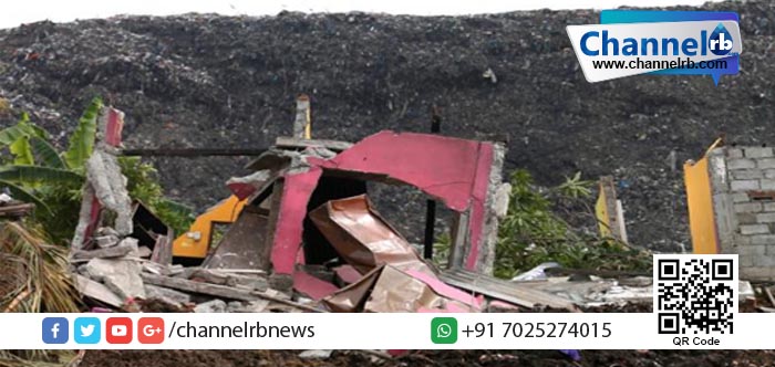 You are currently viewing വീടിനുമുകളില്‍ 3000 അടി ഉയരത്തിലുള്ള മാലിന്യ കൂമ്പാരം ഇടിഞ്ഞു വീണ് 16 പേര്‍ മരിച്ചു.