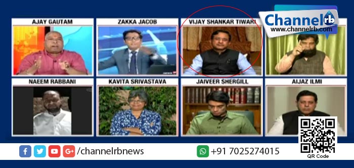 You are currently viewing ബീഫ് വിഷയം ചര്‍ച്ചയ്ക്കിടെ വിഎച്ച്പി വക്താവിന്റെ ഹിന്ദി സ്‌നേഹം; ‘ഇറങ്ങിപോകൂ’ എന്ന് ആക്രോശിച്ച് അവതാരകനും.