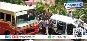 Read more about the article കൊല്ലം പുനലൂരില്‍ വാഹനാപകടം: നാലു മരണം.