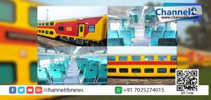 Read more about the article യാത്രക്കാരെ സന്തോഷിപ്പിന്‍, ഇതാ വരുന്നു ഡബിള്‍ ഡെക്കര്‍ ട്രെയിന്‍.!