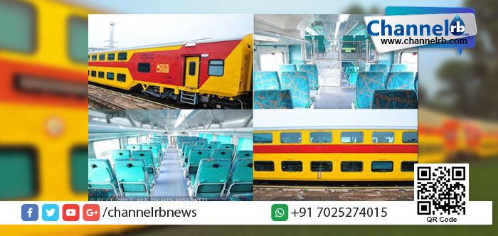 You are currently viewing യാത്രക്കാരെ സന്തോഷിപ്പിന്‍, ഇതാ വരുന്നു ഡബിള്‍ ഡെക്കര്‍ ട്രെയിന്‍.!