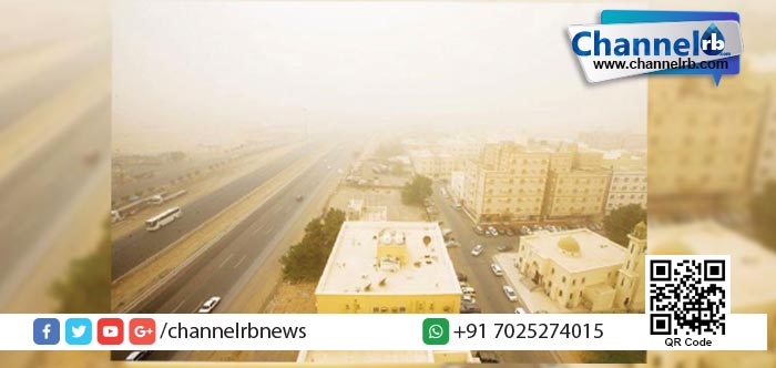 You are currently viewing ജിദ്ദയില്‍ ശക്തമായ പൊടിക്കാറ്റ്; ജനജീവിതം ദുസ്സഹമാക്കി.