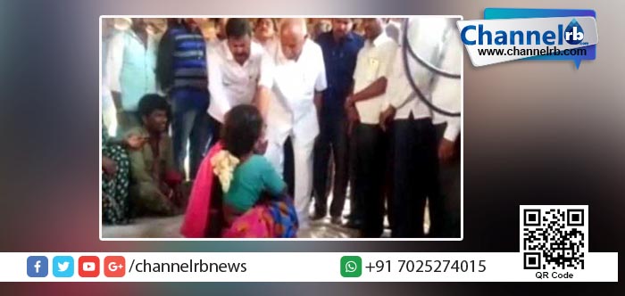 You are currently viewing ഉ​​​പ​​​തെ​​​ര​​​ഞ്ഞെ​​​ടു​​​പ്പ് ന​​​ട​​​ക്ക​​​വേ ക​​​ര്‍ഷ​​​ക​​​ന്‍റെ കു​​​ടും​​​ബ​​​ത്തി​​​നു പണം നൽകി; ബി.​​​എ​​​സ്. യെ​​​ദി​​​യൂ​​​ര​​​പ്പ വിവാദത്തിൽ.