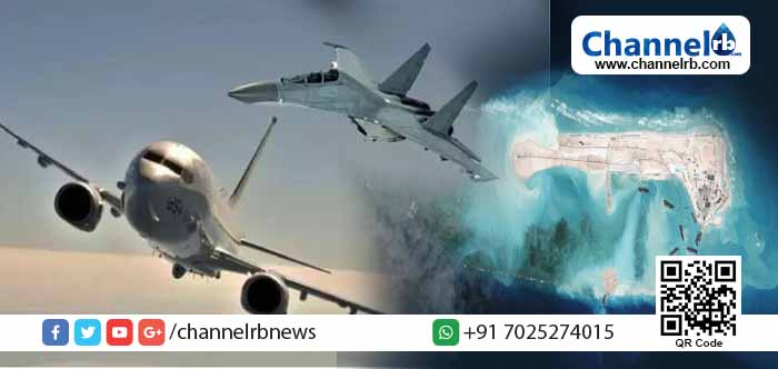 You are currently viewing അമേരിക്കൻ വിമാനത്തെ ചൈനീസ് പോര്‍ വിമാനങ്ങള്‍ ആകാശമധ്യേ തടഞ്ഞു; ചൈനാ കടലിനു മുകളില്‍ അമേരിക്കയുടെ നിരീക്ഷണവും; ഇരു രാജ്യങ്ങൾ തമ്മിൽ ഏറ്റുമുട്ടുന്നത് കൃത്രിമ ദ്വീപിനെ ചെല്ലിയുള്ള തർക്കം.