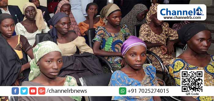 You are currently viewing മൂന്ന് വര്‍ഷം മുമ്പ് തട്ടിക്കൊണ്ടുപോയ 276 പെണ്‍കുട്ടികളില്‍ 82 പേരെ ബോക്കോഹറാം മോചിപ്പിച്ചു.