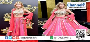 Read more about the article ഇന്ത്യന്‍ വസ്ത്രമണിഞ്ഞ അമേരിക്കന്‍ ടി.വി താരം വിവാദത്തില്‍ ; സംഗീതജ്ഞയും എഴുത്തുകാരിയുമായ 25 കാരിയാണ് അവാര്‍ഡ് വേളയില്‍ അണിഞ്ഞ വേഷത്തെ ചെല്ലി വിവാദത്തിലായത്.