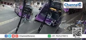 Read more about the article നിയന്ത്രണം വിട്ട ബസ്സ് കാൽനടക്കാരനെ ഇടിച്ചിട്ടു; ആളുകൾ ഓടിക്കൂടിയെങ്കിലും തെറിച്ചുവീണയാളെ കണ്ടത്താനായില്ല; സമീപത്തെ സിസിടിവി പരിശോധിച്ച നാട്ടുകാർ അപകട ദൃശ്യം കണ്ട് ഞെട്ടി.