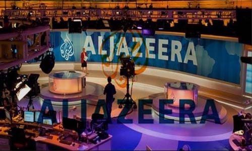 You are currently viewing തീവ്രവാദത്തെ പ്രോത്സാഹിപ്പിക്കുന്നുവെന്നാരോപിച്ച് അല്‍ ജസീറയുടെ ഖത്തറിലെ സൗദി ഓഫീസ് അടച്ചു പൂട്ടിച്ചു.