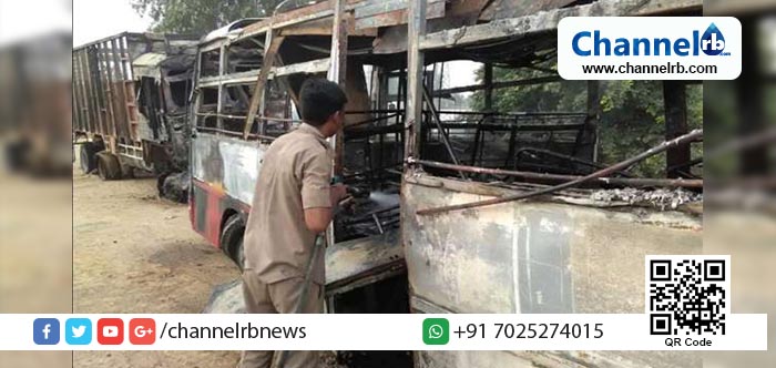 You are currently viewing യുപിയില്‍ ബസ്സും ട്രക്കും കൂട്ടിയിടിച്ച് 22 പേര്‍ മരിച്ചു; പരിക്കേറ്റ് ചികിത്സയിലുള്ള പലരുടേയും നില ഗുരുതരം