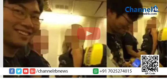 You are currently viewing വിമാനത്തില്‍ വച്ച് ദമ്പതികളുടെ പരസ്യ മധുവിധു ആഘോഷം: വീഡിയോ പകര്‍ത്തി സോഷ്യല്‍ മീഡിയയില്‍ ഇട്ട് യാത്രക്കാര്‍.