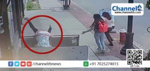 Read more about the article ഫോണില്‍ നോക്കി പരിസരം മറന്ന് നടന്ന് സ്ത്രീക്ക് പറ്റിയത്: വീഡിയോ കാണാം.