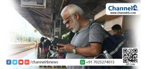 Read more about the article ആദ്യം കണ്ട യാത്രക്കാര്‍ ഞെട്ടി; പ്രധാനമന്ത്രി ഒറ്റക്ക് റയില്‍വേ സ്റ്റേഷനിലോ..?