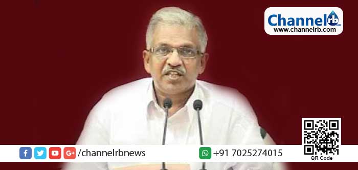 You are currently viewing ജനങ്ങള്‍ക്ക് മുന്നില്‍ പ്രത്യക്ഷപ്പെടാതെയാണ് ഇറക്കുമതിചെയ്യുന്ന ആര്‍. എസ്. എസ് പ്രചാരകര്‍ പ്രവര്‍ത്തിക്കുന്നത്: പി. ജയരാജൻ