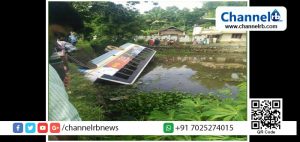 Read more about the article ഹരിപ്പാട് കെ. എസ്. ആര്‍. ടി. സി ബസ്‌ പാലത്തില്‍ നിന്ന് തോട്ടിലേക്ക് മറിഞ്ഞു