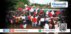 Read more about the article കടലാടിപ്പാറ ബോക്സൈറ്റ് ഖനനം; ജനകീയ പ്രതിഷേധം ശക്തമായി, ജനകീയ പ്രതിഷേധം കണ്ടില്ലെന്ന് നടിക്കാനാകില്ലെന്ന് ജില്ലാ കളക്ടര്‍, ഉദ്യോഗസ്ഥര്‍ മടങ്ങി