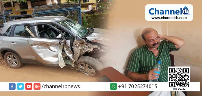 You are currently viewing കാറില്‍ ലോറിയിടിച്ച് മുന്‍ പബ്ലിക് പ്രോസിക്യൂട്ടര്‍ക്ക് പരിക്ക്