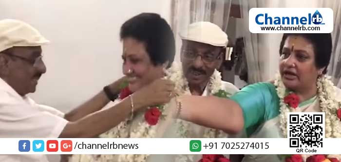 You are currently viewing വിവാഹ മോചനം ഒരിക്കലുമില്ല: ഒന്നുകൂടി വിവാഹം കഴിച്ച് ഐ.വി ശശിയുടേയും സീമയുടേയും 37 മത് വിവാഹ വാര്‍ഷീകം