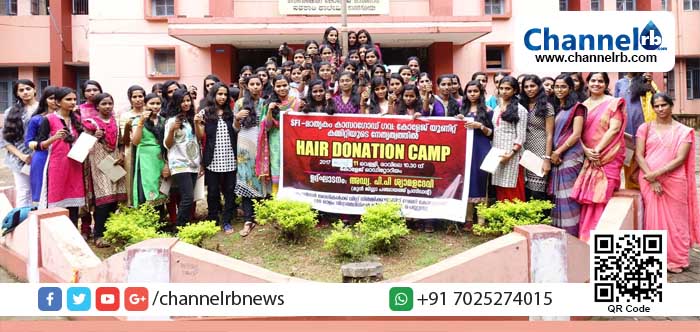 You are currently viewing ക്യാന്‍സര്‍ രോഗികള്‍ക്കുള്ള വിഗ്ഗിനായി സ്വന്തം മുടിമുറിച്ചു നല്‍കി വിദ്യാര്‍ഥിനികളുടെ സ്‌നേഹ സാന്ത്വനം