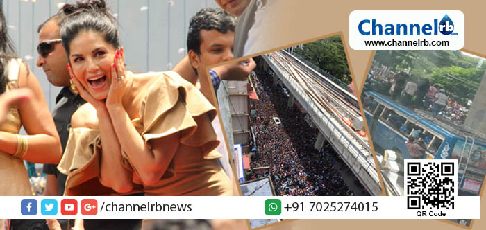 Read more about the article ബാളിവുഡ് താരം സണ്ണി ലിയോണ്‍ വന്നു, പോയി: ഗതാഗത തടസം നടത്തിയതിന് മൊബൈല്‍ ഷോപ്പുടമക്കെതിരെ കേസ്