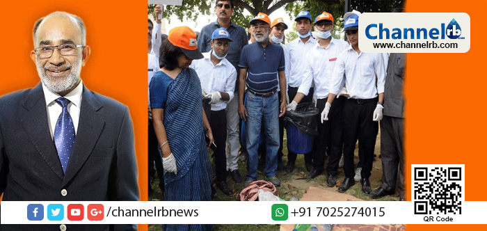 You are currently viewing ശു​ദ്ധീ​ക​ര​ണ ക്യാംപയിൻ ഉദ്ഘാടനം ചെയ്യാനെത്തിയ കണ്ണന്താനത്തെ കാത്തിരുന്നത് മാലിന്യമില്ലാത്ത പുൽത്തകിടി; സംഘാടകർ വിതറിയ ചവറുകൾ പെറുക്കി കുട്ടയിലിട്ട മന്ത്രി ഉദ്ഘാടനം നടത്തി മടങ്ങി