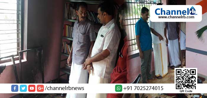 You are currently viewing പുല്ലൂരില്‍ കോണ്‍ഗ്രസ് സി.പിഎം സംഘര്‍ഷം; പാര്‍ടി കെട്ടിടങ്ങള്‍ക്ക് നേരെയും ഓഫിസുകള്‍ക്ക് നേരെയും ആക്രമണം