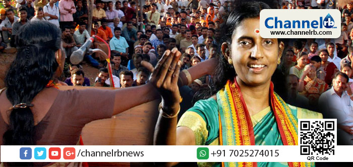 You are currently viewing വിഷം ചീറ്റി ശശികല; ‘ഇവിടുത്തെ മതേതര വാദികളായ എഴുത്തുകാരോട് ആയുസ്സുവേണമെങ്കിൽ മൃത്യുഞ്ജയ ഹോമം നടത്തിക്കോളിൻ’ എന്ന് ഭീഷണി