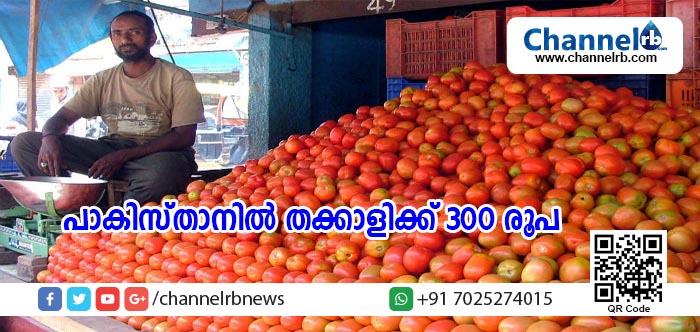 You are currently viewing പാകിസ്താനില്‍ തക്കാളിക്ക് റെക്കോര്‍ഡ് വില; ഇന്ത്യയുമായുള്ള ഉഭയകക്ഷി ബന്ധം മരവിച്ചത് വിലക്കയറ്റത്തിന് കാരണമായി