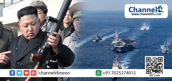 You are currently viewing ഏതുനിമിഷവും ആണവയുദ്ധം പൊട്ടിപ്പുറപ്പെടുന്ന സാഹചര്യമാണ് ഇപ്പോഴുള്ളതെന്ന് ഉത്തരകൊറിയ; മുന്നറിയിപ്പുമായി ദക്ഷിണകൊറിയയുമായി ചേര്‍ന്ന് അമേരിക്ക നാവികാഭ്യാസം ആരംഭിച്ചു