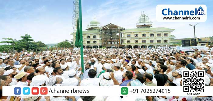 You are currently viewing മാലിക് ദീനാര്‍ ഉറൂസിന് പ്രൗഢഗംഭീരമായ തുടക്കം; പതാക ഉയര്‍ന്നു; ഈമാസം 12 മുതല്‍ മത പ്രഭാഷണ പരമ്പര