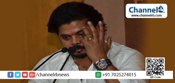 You are currently viewing ക്രിക്കറ്റ് താരം ശ്രീശാന്ത് വീണ്ടും കുരുക്കില്‍; ഐ.പി.എല്‍ ഒത്തുകളി വിവാദവുമായി ബന്ധപ്പെട്ട കേസില്‍ വിലക്കു റദ്ദാക്കിയ സിംഗിള്‍ ബെഞ്ച് വിധി ഹൈക്കോടതി ഡിവിഷന്‍ ബെഞ്ച് റദ്ദാക്കി