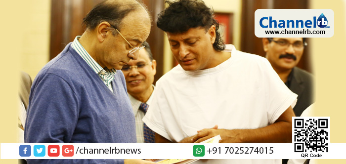 You are currently viewing സ്ത്രീ ശാക്തീകരണ പദ്ധതി, ഡോ.ബോബി ചെമ്മണ്ണൂർ അരുൺ ജെയിറ്റ്ലിയുമായി ചർച്ച നടത്തി