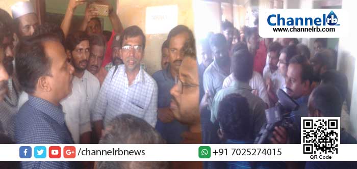 You are currently viewing കലോത്സവവേദിയില്‍ മാധ്യമ പ്രവര്‍ത്തകര്‍ക്ക് നേരെ കയ്യേറ്റശ്രമം; തെറ്റുപറ്റിയതില്‍ ക്ഷമചോദിക്കുന്നതായി ജില്ലാ വിദ്യാഭ്യാസ ഉപയഡരക്ടര്‍