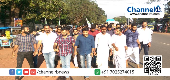 You are currently viewing കാസര്‍കോട് ജില്ലാ ജനറല്‍ സെക്രട്ടറിക്ക് നേരേയുള്ള കൊലവിളി കേസെടുക്കണമെന്ന് എം.എസ് എഫ്