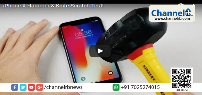 You are currently viewing ആദ്യം മൂർച്ചയുളള കത്തി കൊണ്ട് കുത്തി; പിന്നീട്, ചുറ്റിക കൊണ്ട് ഫോൺ അടിച്ചു പൊട്ടിക്കാൻ ശ്രമിക്കുന്നു; ഒരു ലക്ഷത്തിനു മേൽ വില വരുന്ന ഐഫോണ്‍ Xൽ നടത്തിയ പരീക്ഷണങ്ങൾ