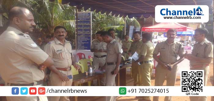 You are currently viewing കര്‍മ നിരതരായി; ജാഗ്രതയോടെ കാസര്‍കോട് പോലിസും