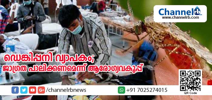 You are currently viewing ജില്ലയില്‍ ഡെങ്കിപ്പനി വ്യാപകമായി പടരുന്നു; ജാഗ്രത പാലിക്കണമെന്ന് ആരോഗ്യവകുപ്പ്