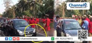 Read more about the article അരിശം വാഹനങ്ങളോടും; സി.പി.എം ഉദുമ ഏരിയാ സമ്മേളനഭാഗമായി നടന്ന വളണ്ടിയര്‍ മാര്‍ച്ചിനിടേ ക്യാപ്റ്റന്‍ നടത്തിയ അക്രമം വൈറലാകുന്നു; വീഡിയോ കാണാം