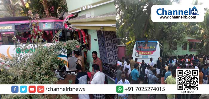 You are currently viewing പയ്യന്നൂരില്‍ നിന്ന് വിനോദ യാത്രക്കുപോയി മടങ്ങുകയായിരുന്ന ബസ് കോഴിക്കോട്ട് അപടത്തില്‍പെട്ടു; നിരവധി വിദ്യാര്‍ഥികള്‍ക്ക് പരിക്ക്