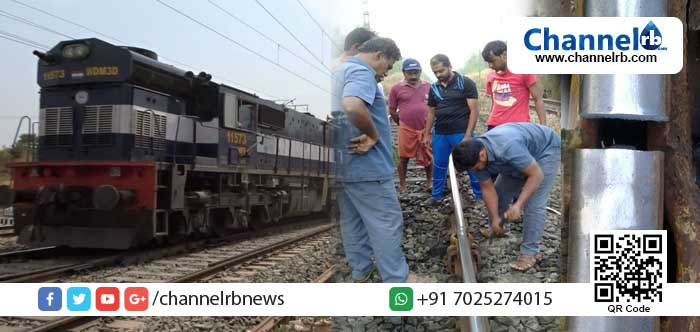 You are currently viewing സംസ്ഥാനത്തെ റെയില്‍ പാളങ്ങള്‍ കാലപ്പഴക്കത്തെ തുടര്‍ന്ന് തകര്‍ച്ചയില്‍; കാലാവസ്ഥാ വ്യതിയാനം കാരണം പലേടത്തും വിള്ളലുകള്‍ സംഭവിക്കുന്നുവെന്ന് അധികൃതര്‍